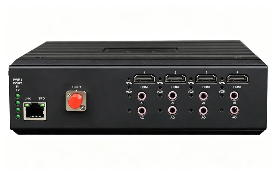 (2路双向2K hdmi) 或(3路正向+1路反向2K hdmi) +1路千兆以太网+1路USB光端机