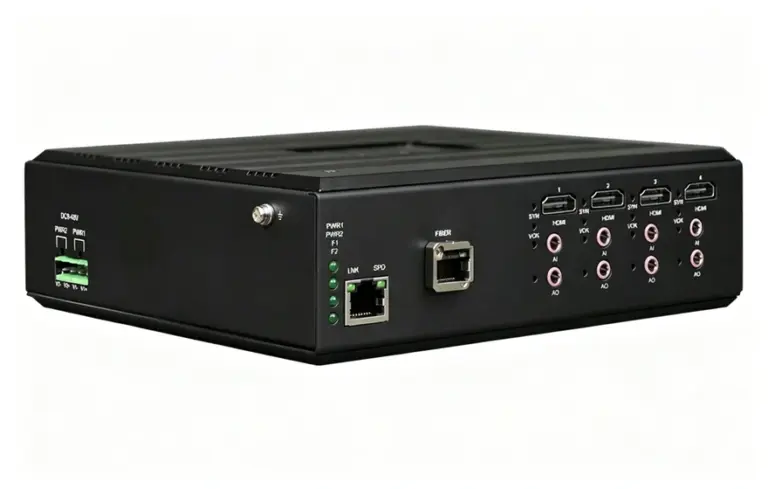 4路2K HDMI + 1路千兆以太网 光端机