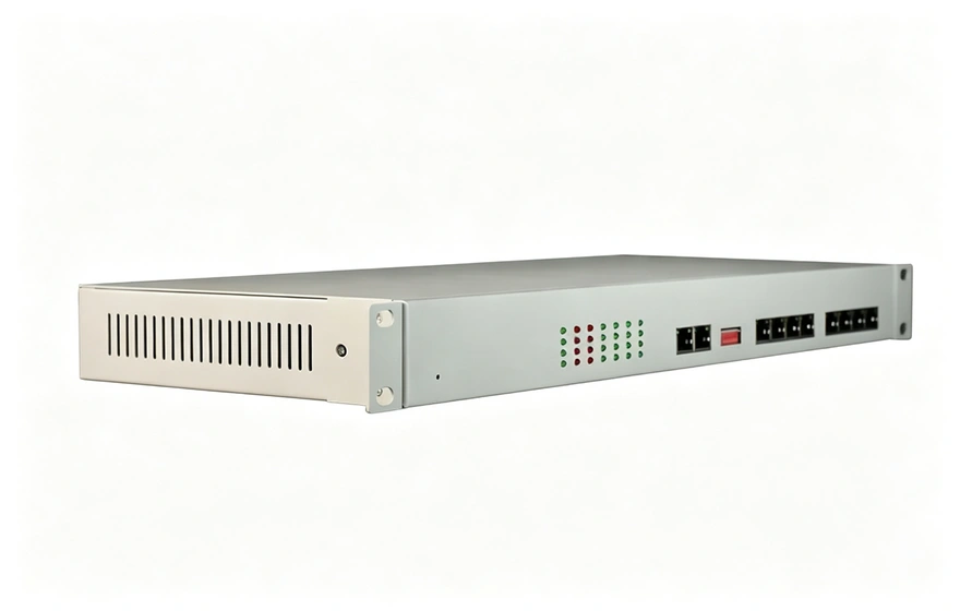 8路3G HD-SDI视频+2路千电+4路百电(物理隔离)+8路电话+开关量+串口+电话光端机